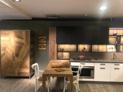Cucina Marchi cucine classica ad angolo bianca in legno Lab 40