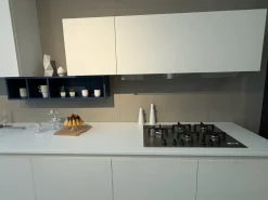 Cucina Materia moderna bianca Doimo cucine lineare scontata 50%