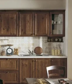 Cucina Md work Cucina in pino massello completa di elettrodomestici OFFERTA OUTLET sconto 46%