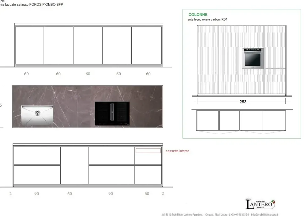 Cucina Mh6 con isola Modulnova con un ribasso imperdibile