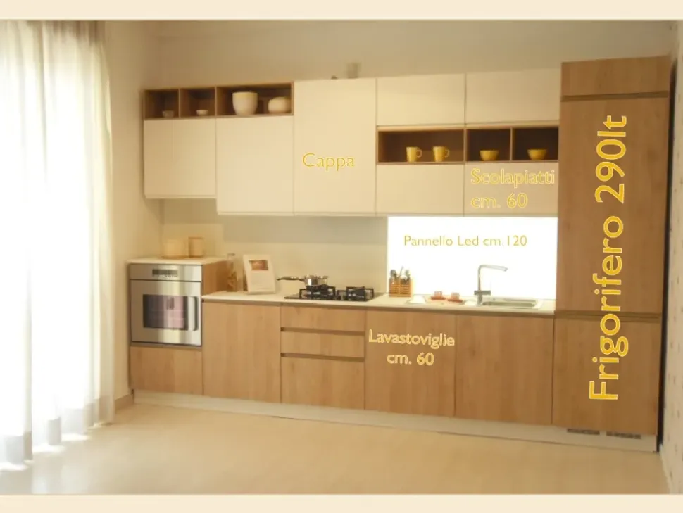 CUCINA Mobilegno cucine Vera PREZZO OUTLET