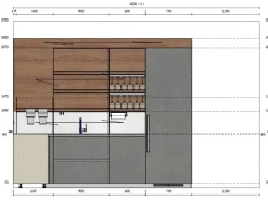 Cucina modello Boxi Scavolini PREZZO SCONTATO 46%