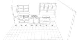 Cucina modello Country Cucine store PREZZO SCONTATO