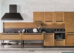 Cucina modello Cucina industrial legno frame con maniglia particolare  Collezione esclusiva PREZZO SCONTATO 50%
