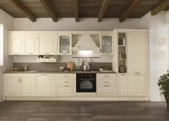 Cucina modello Cucina mida shabby chic vero legno Colombini casa PREZZO SCONTATO 58%