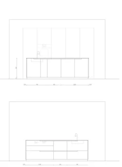 Cucina modello Cucina phoenix Poliform PREZZO SCONTATO 32%