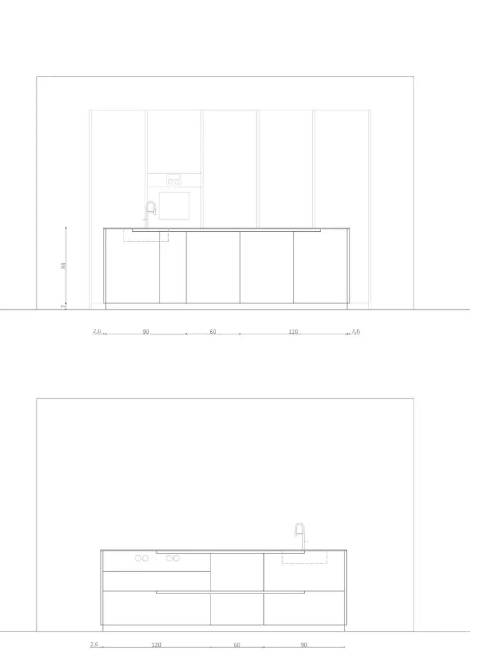 Cucina modello Cucina phoenix Poliform PREZZO SCONTATO 32%