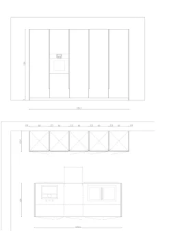Cucina modello Cucina phoenix Poliform PREZZO SCONTATO 32%