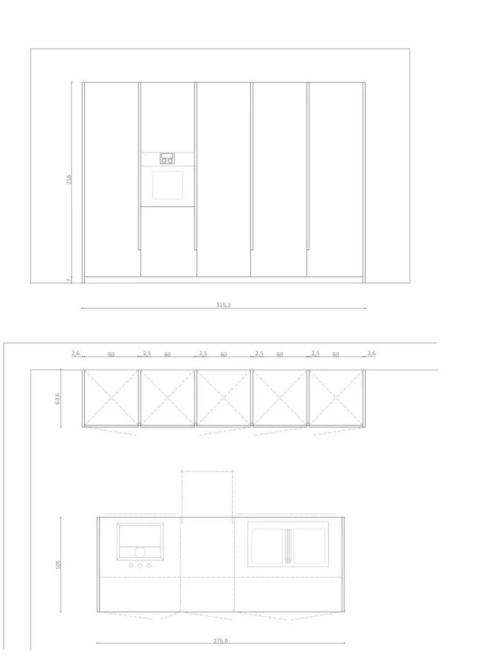 Cucina modello Cucina phoenix Poliform PREZZO SCONTATO 32%