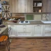 Cucina modello Cucina shabby chic lineare 4 metri con piano penisola  Nuovi mondi cucine PREZZO SCONTATO 64%