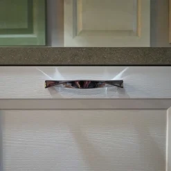 Cucina modello Cucina shabby chic lineare 4 metri con piano penisola  Nuovi mondi cucine PREZZO SCONTATO 64%