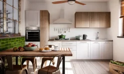 Cucina modello cucina shabby white easy ed effetto rovere Collezione esclusiva PREZZO SCONTATO 42%