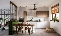 Cucina modello cucina shabby white easy ed effetto rovere Collezione esclusiva PREZZO SCONTATO 42%