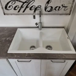 Cucina modello cucina shabby white easy ed effetto rovere Collezione esclusiva PREZZO SCONTATO 42%