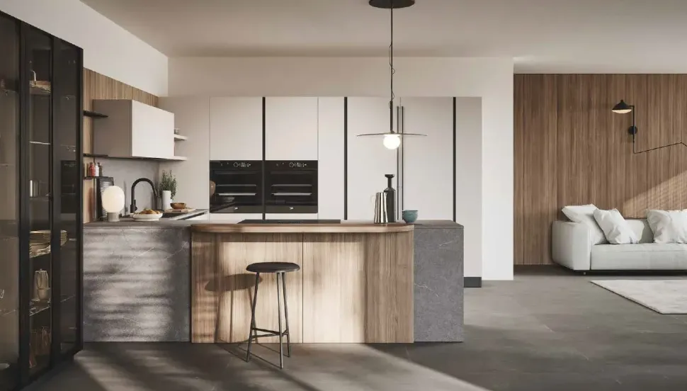 Cucina modello Domino composizione 06 Prima cucine PREZZO SCONTATO 50%