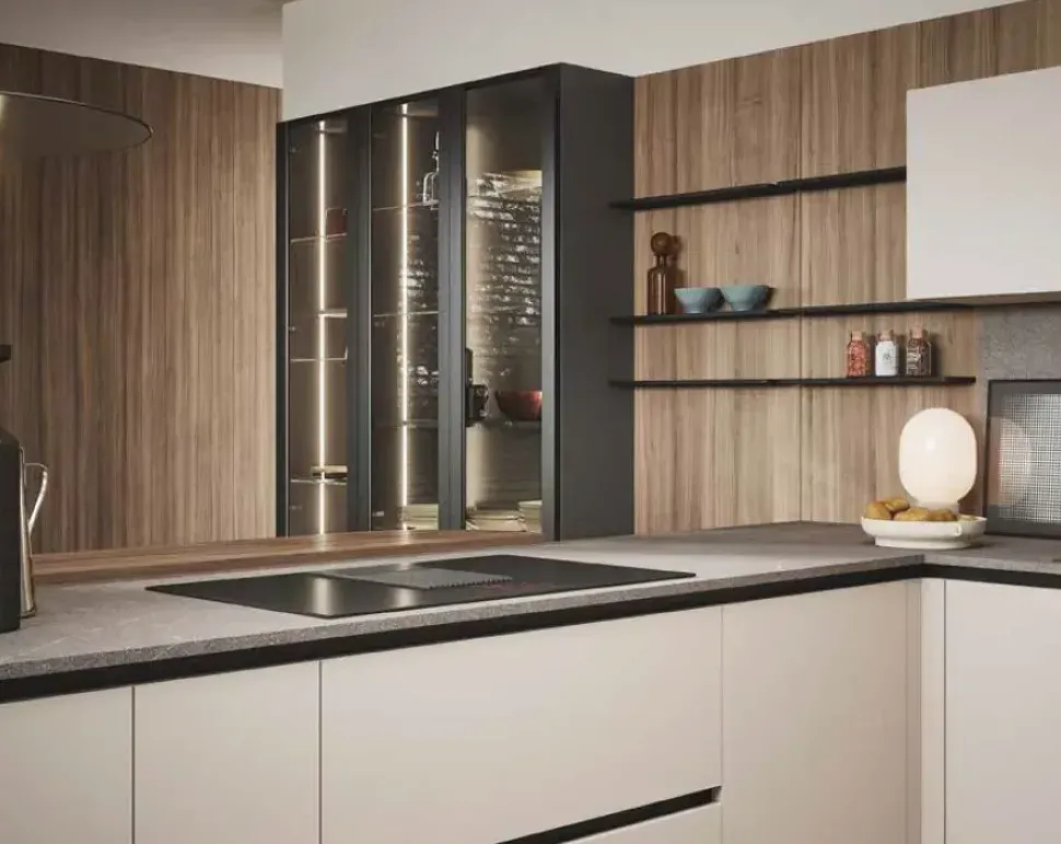 Cucina modello Domino composizione 06 Prima cucine PREZZO SCONTATO 50%