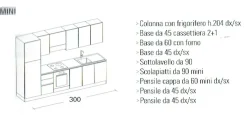 Cucina modello Loft Arrex PREZZO SCONTATO 11%