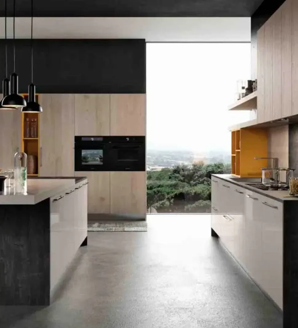 Cucina modello Round 4 Arredo3 PREZZO SCONTATO 40%