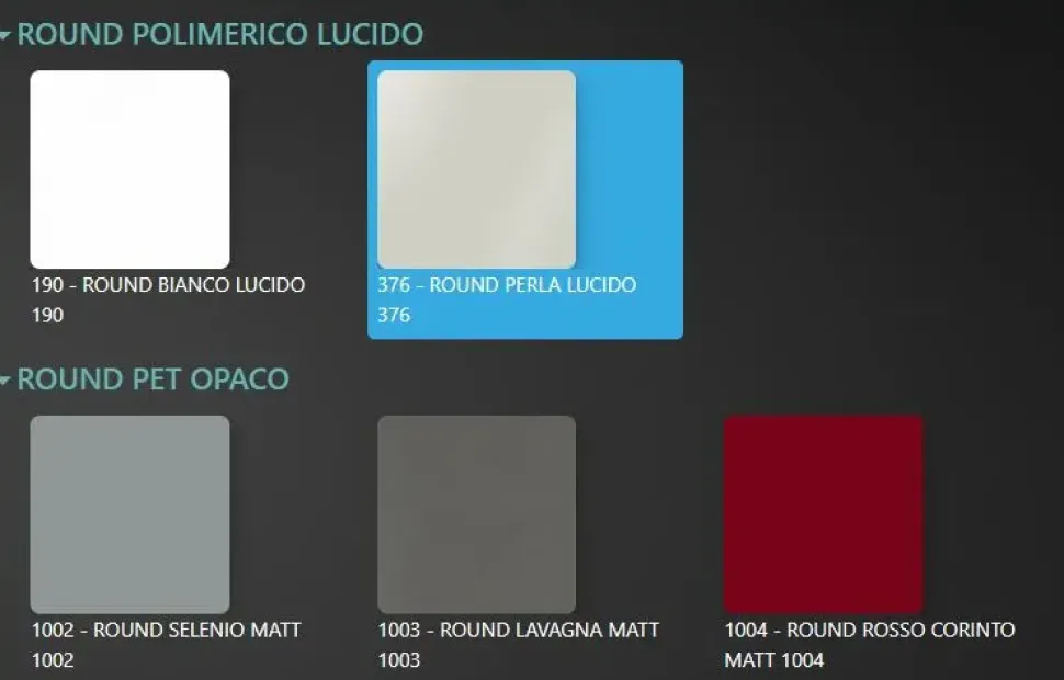 Cucina modello Round 4 Arredo3 PREZZO SCONTATO 40%