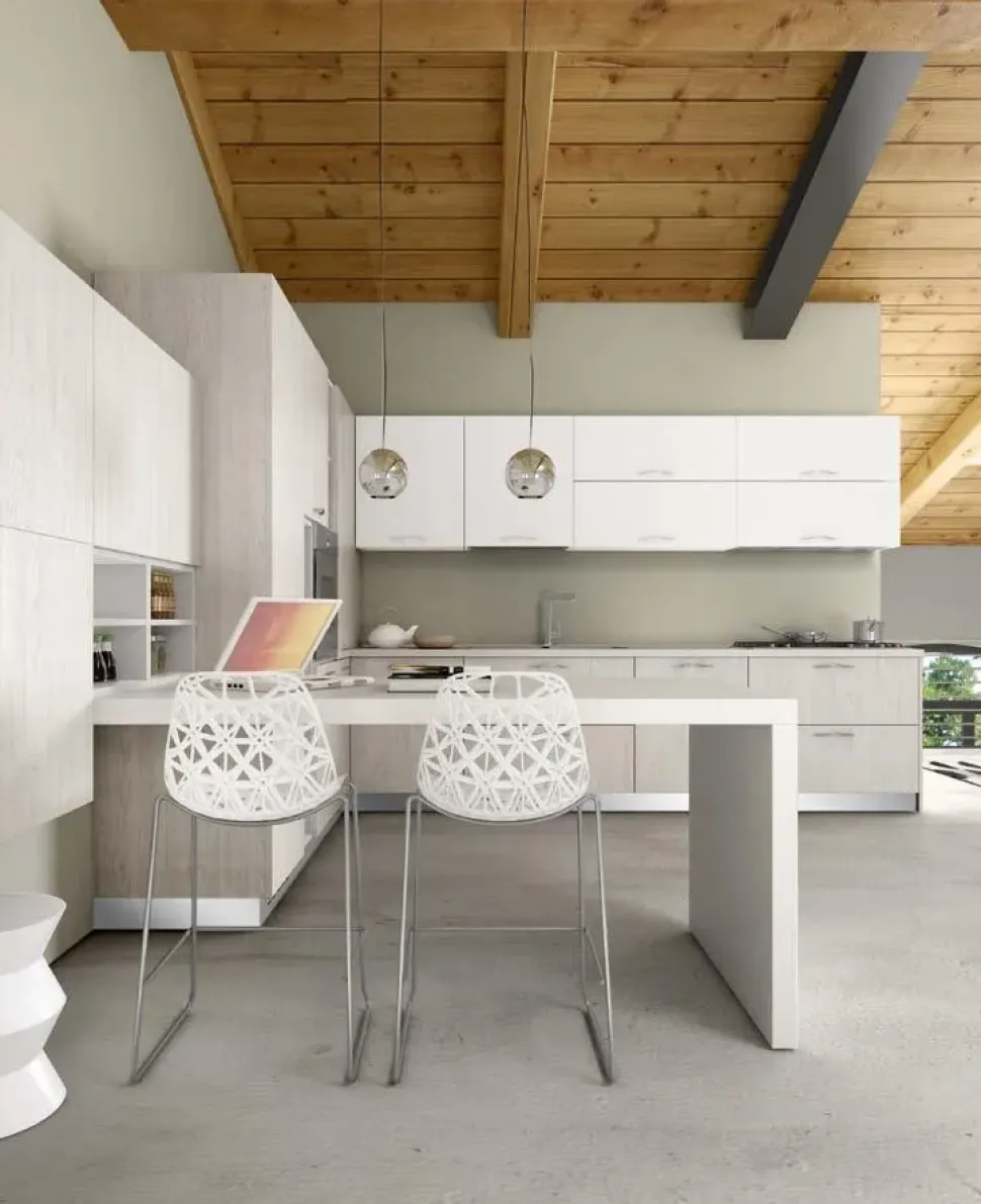 Cucina moderna ad angolo Essebi Anzimud 7 a prezzo scontato