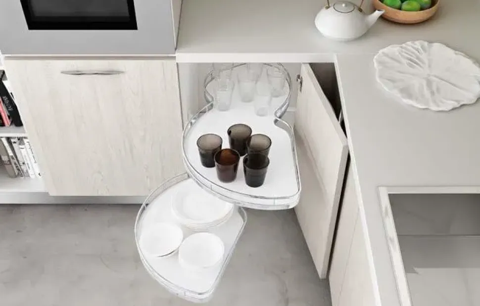 Cucina moderna ad angolo Essebi Anzimud 7 a prezzo scontato