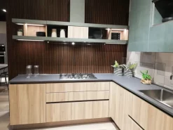 Cucina moderna ad angolo Unica Lube cucine a prezzo scontato