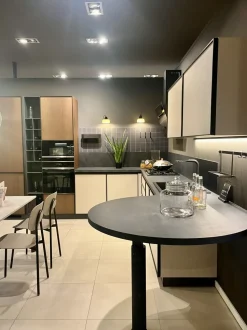 Cucina moderna ad angolo Jeometrica inside Scavolini a prezzo ribassato