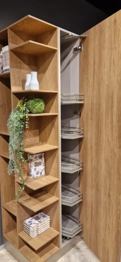 Cucina moderna ad angolo Infinity Stosa a prezzo ribassato