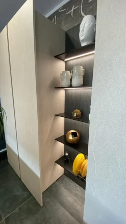 Cucina moderna ad isola Bluna Binova a prezzo scontato