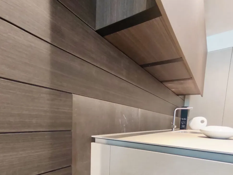 Cucina moderna altri colori Modulnova con penisola Mh6