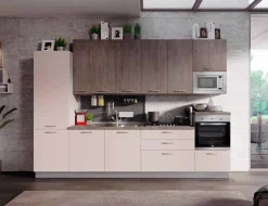 Cucina moderna Artigianale lineare Smart 330. Colori unici!