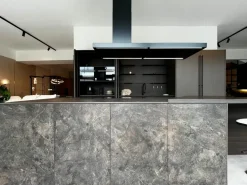 Cucina moderna con isola Aspen Doimo cucine a prezzo ribassato