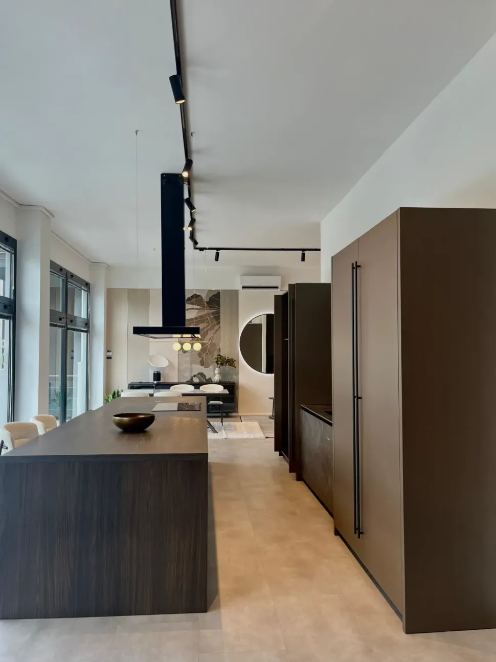 Cucina moderna con isola Aspen Doimo cucine a prezzo ribassato