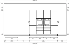 Cucina moderna con isola Positano Imab a prezzo ribassato
