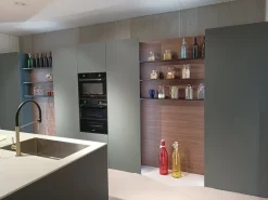 Cucina moderna con penisola Mènta Binova a prezzo scontato