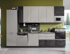 Cucina moderna lineare Artigianale Cucina ambra 330 a a prezzo ribassato