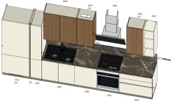 Cucina moderna lineare Cucina scavolini modello regola Scavolini a prezzo scontato