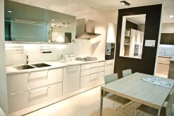 Cucina moderna lineare Diamante Veneta cucine a prezzo ribassato