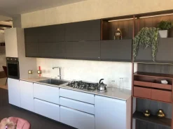 Cucina moderna lineare Formalia Scavolini a prezzo ribassato