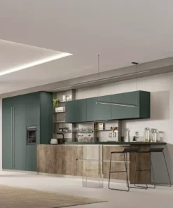 Cucina moderna lineare Loft  Arrex a prezzo scontato