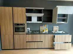 Cucina moderna lineare Miton Cucina con gole miton  a prezzo ribassato