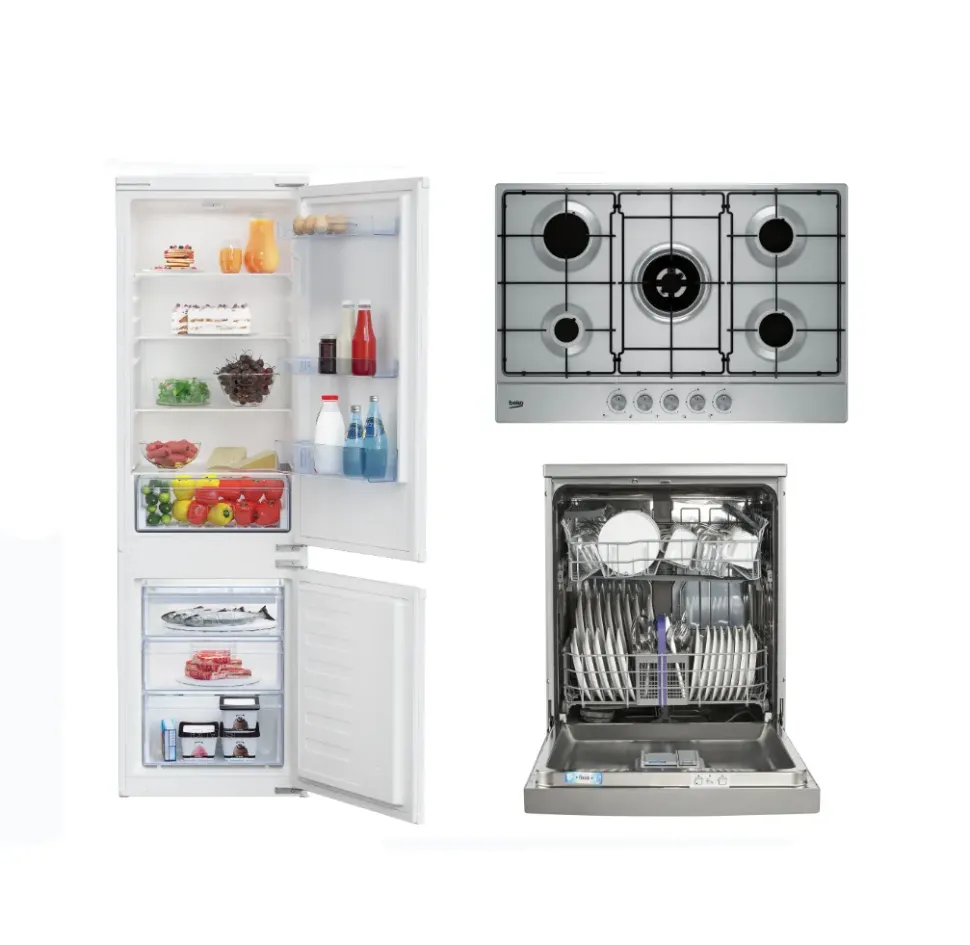 Cucina moderna lineare Set di 4 elettrodomestici beko per cucina in pronta consegna Beko a prezzo ribassato