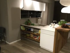 Cucina Monoliti design tortora Meson's cucine ad angolo scontata 55%