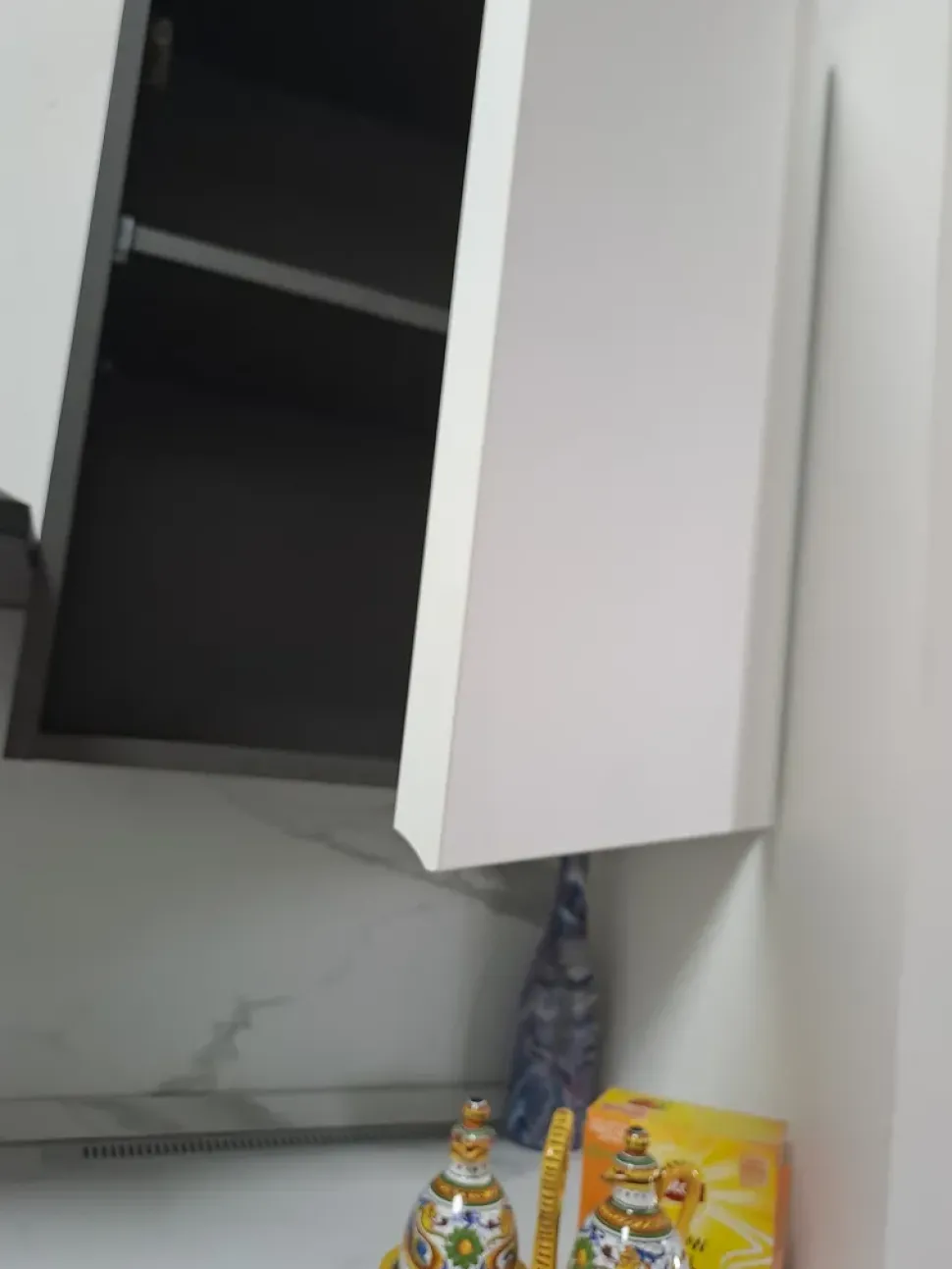 Cucina Net cucine design lineare grigia in laminato materico Delizia365 poker