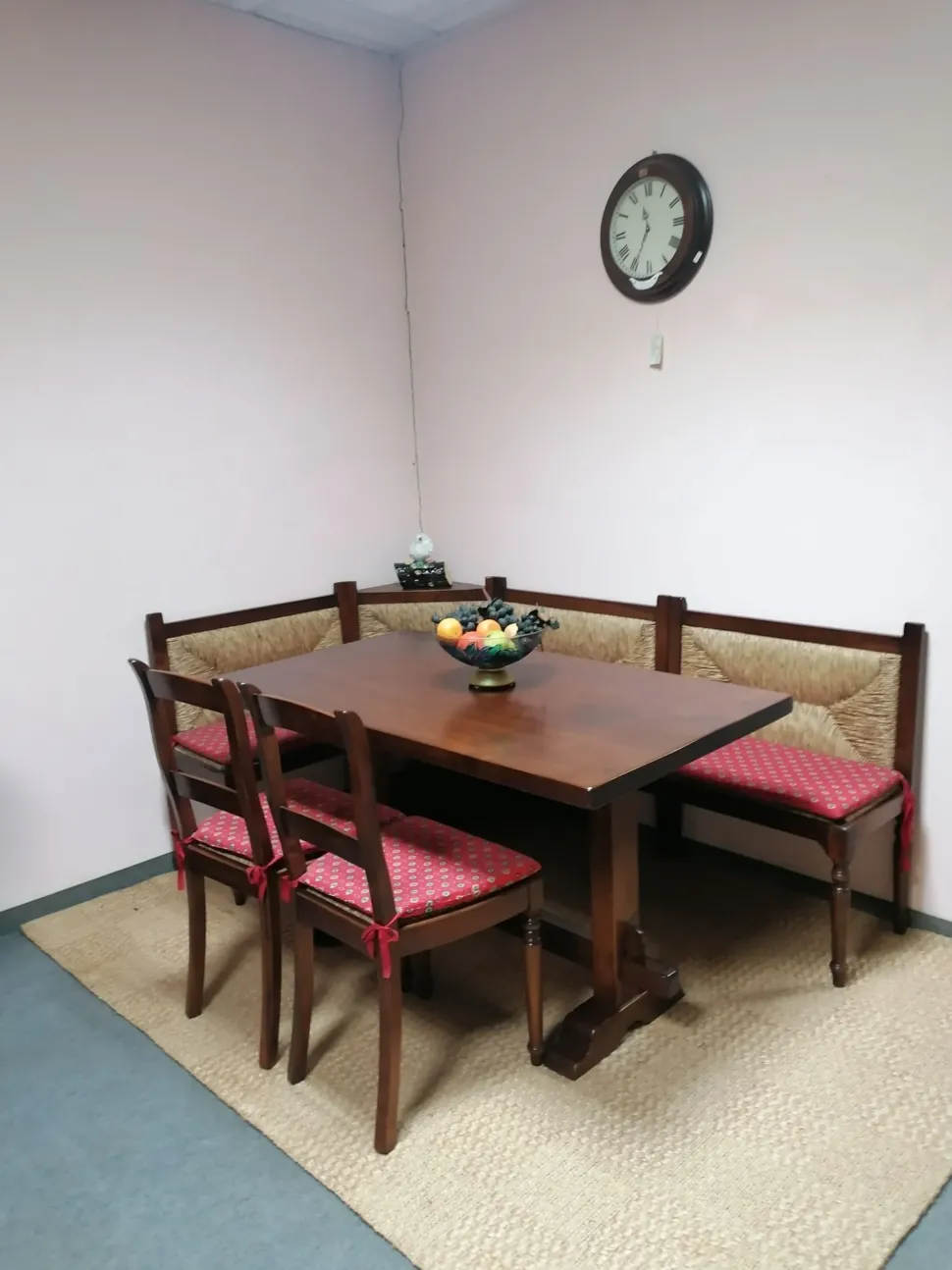 Cucina noce classica ad angolo La cascina Frame