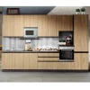 Cucina noce design lineare Era 240 Net cucine in Offerta Outlet