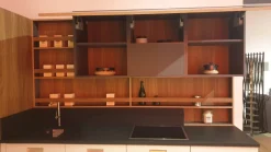 Cucina noce moderna ad angolo Milano  Falegnameria italiana a soli 14900 Euro