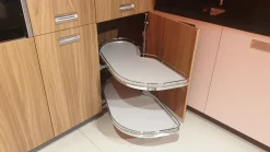 Cucina noce moderna ad angolo Milano  Falegnameria italiana a soli 14900 Euro