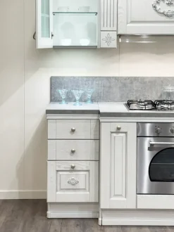 Cucina Opera ad angolo Colombini casa con uno sconto imperdibile