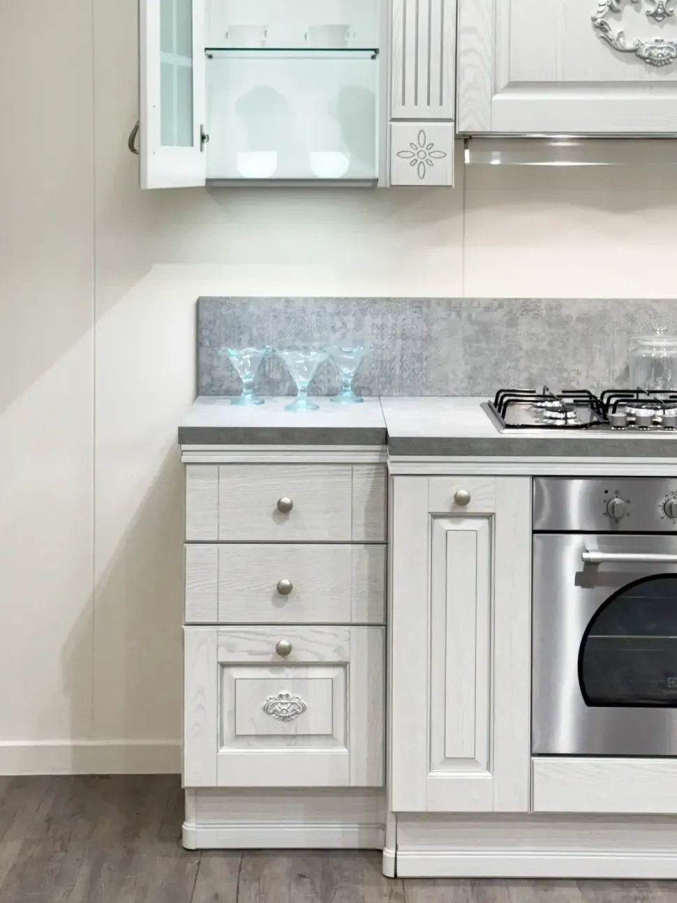 Cucina Opera ad angolo Colombini casa con uno sconto imperdibile